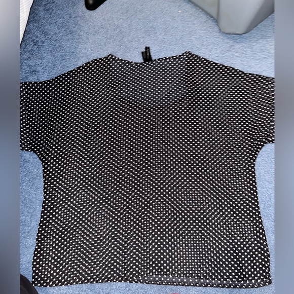 Women’s Full Tilt Polka Dot Top- size Large - Picture 2 of 7